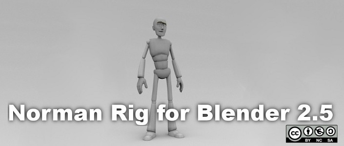 Character Animation In Blender 2 5 With The Norman Rig Rig Video